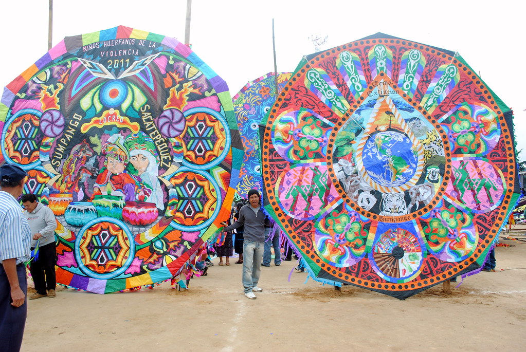 Guatemala's Day of the Dead - Giant Kite Festival