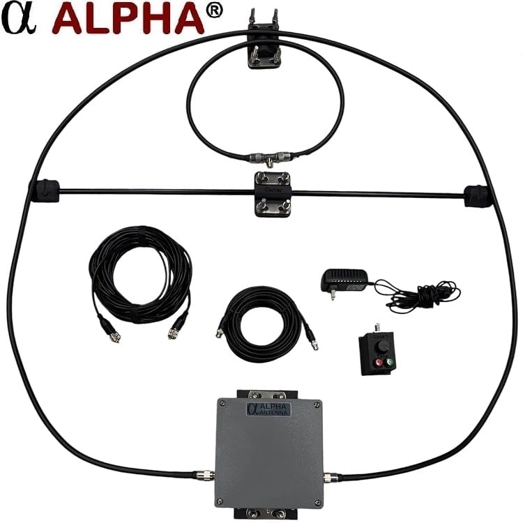 100W Base 10-40M Remote Tune MagLoop