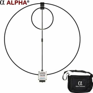 Alpha Antenna 100W 10-40M HF-DLX Portable MagLoop Magnetic Loop Antenna