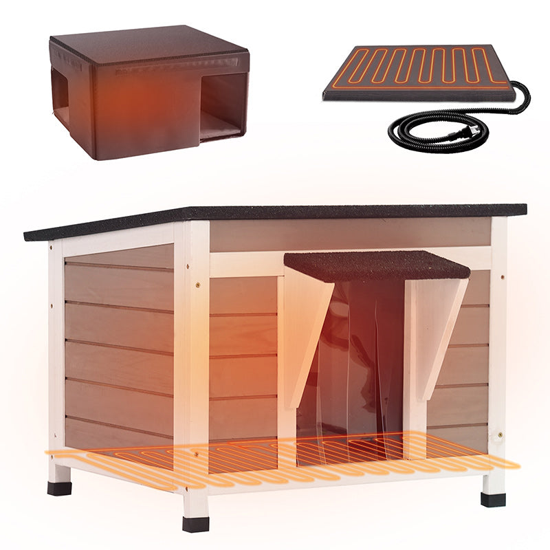 Aivituvin Insulated Outdoor Cat House – Weatherproof Shelter