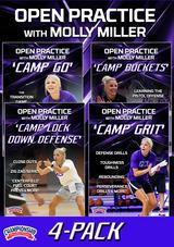 Molly Miller Open Practice 4-Pack basketball coaching videos