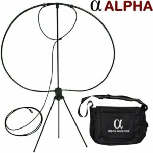 Alpha Antenna 100W VHF UHF HF EmComm MagLoop Portable Magnetic Loop Antenna