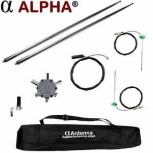 2-40M+440 HF VHF UHF HexTenna Antenna