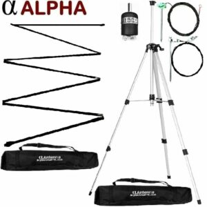 Alpha Antenna 6-80M MIL EmComm Deluxe Portable HF Antenna