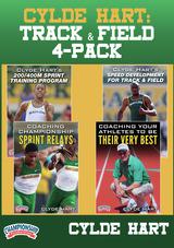 Clyde Hart 4-Pack track and field coaching videos