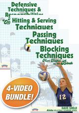 Dave Shoji's Hitting and Serving Techniques coaching video
