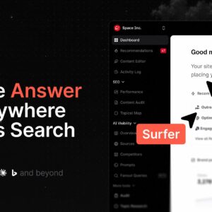 Surfer SEO – AI Content Optimization Platform